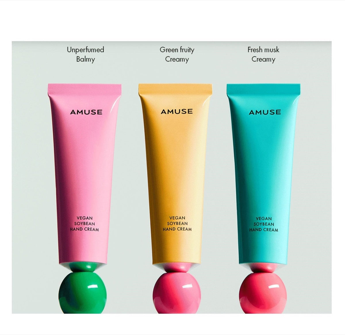 Amuse Vegan Soybean Hand Cream Energy