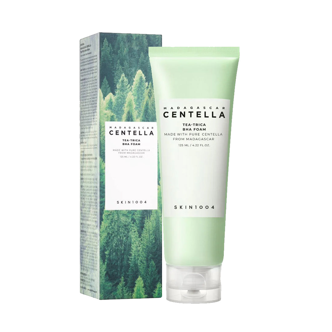 Madagascar Centella Skin 1004 Madagascar Centella Tea-Trica BHA Foam 125ml