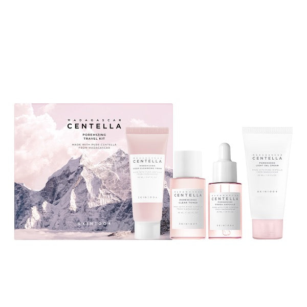Madagascar Centella Skin 1004 Madagascar Centella Travel Kit Poremizing 4UN