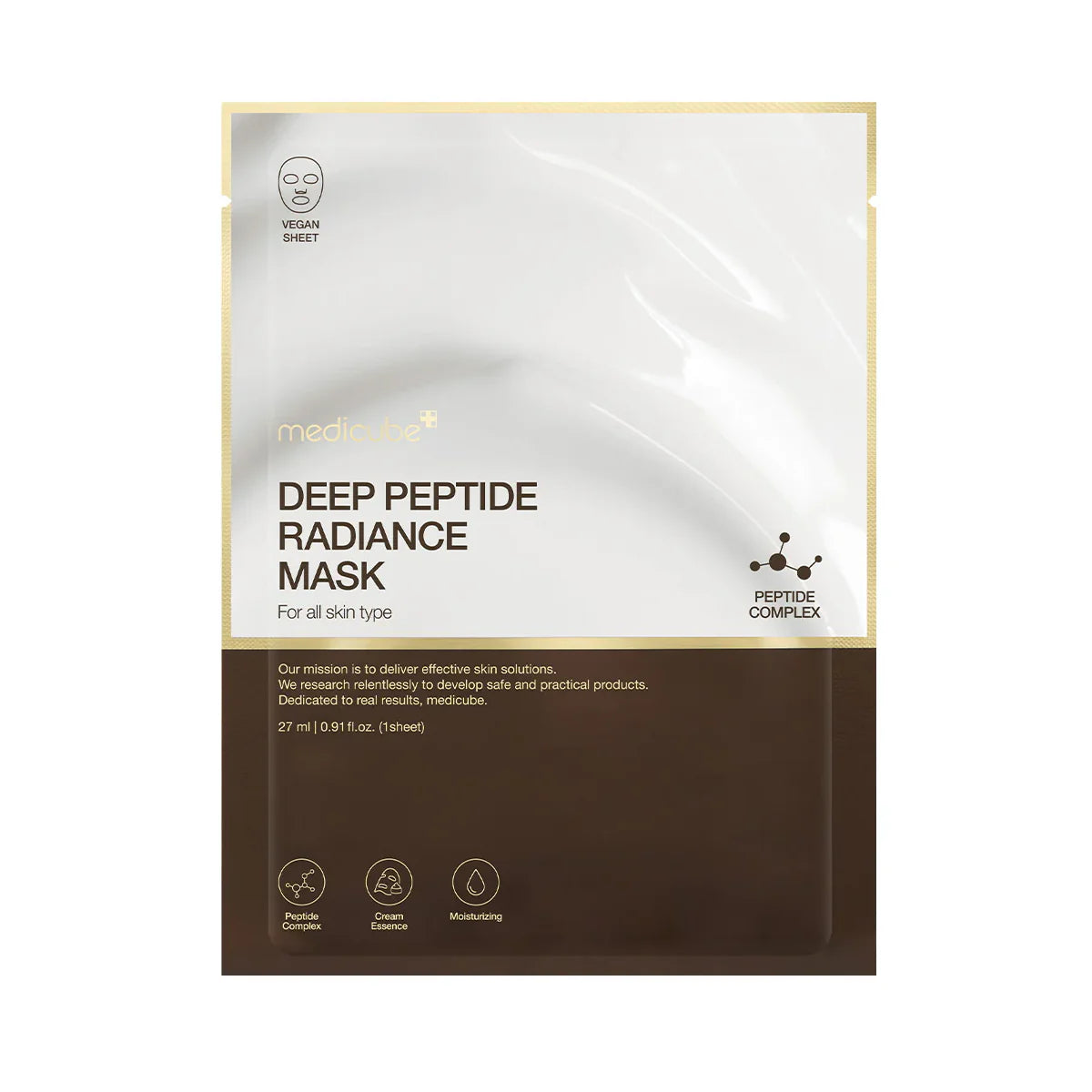 Medicube Deep Peptide Radiance Máscara 1PC