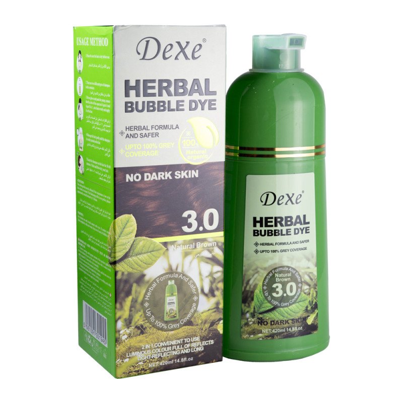 Dexe Shampoo (Herbal) Natural Brown 3.0