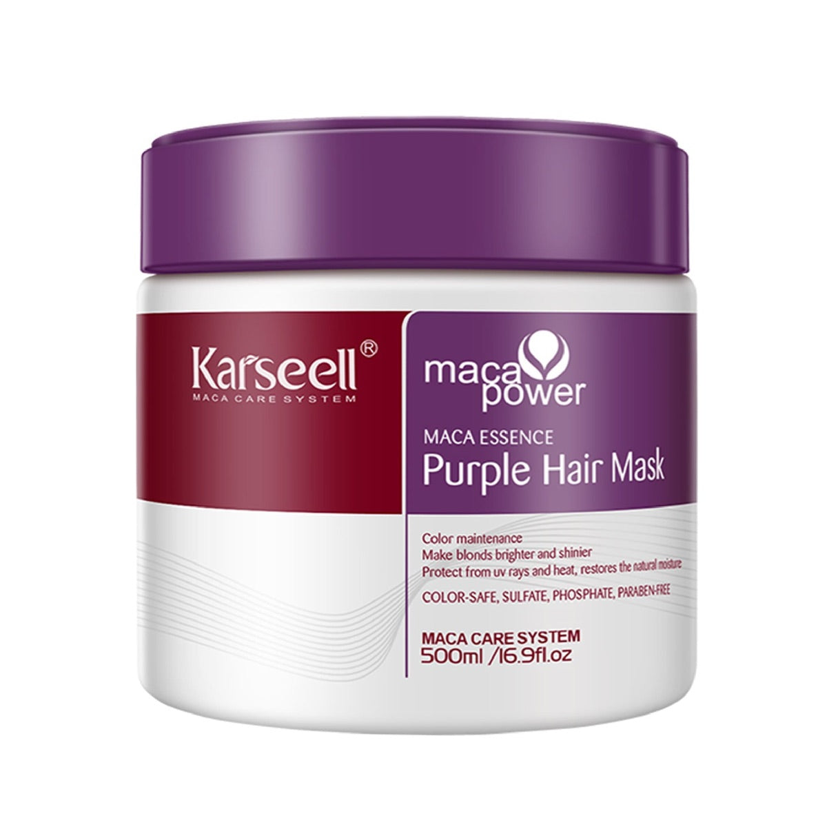 Karseell Máscara Capilar Maca Power Purple 500ml