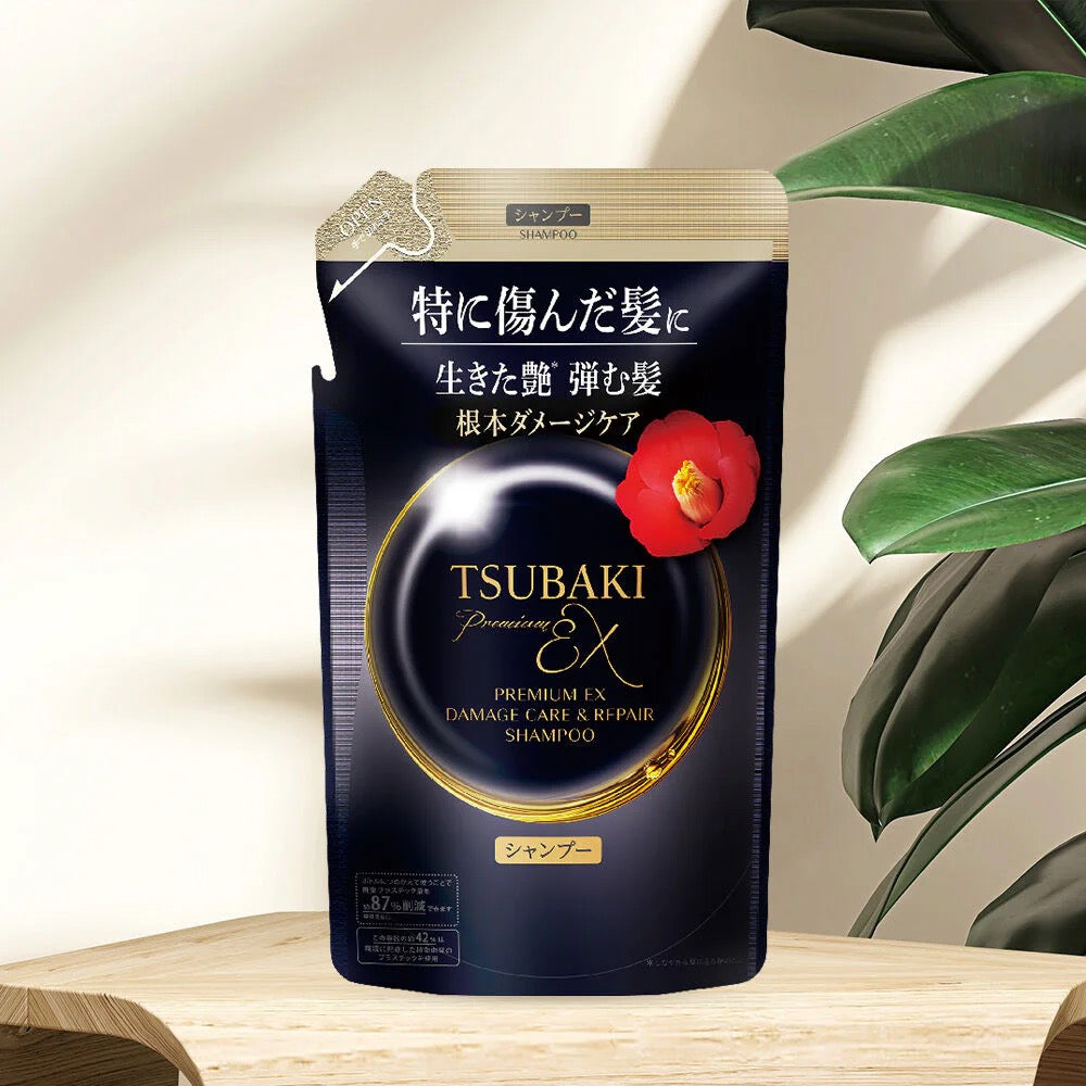 Shiseido Tsubaki Shampoo Premium EX Repair Refil 300ml