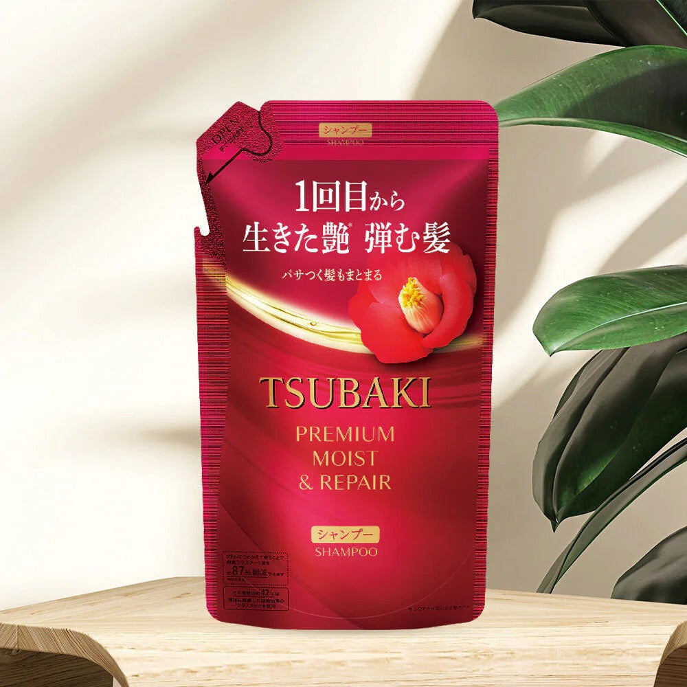 Shiseido Tsubaki Shampoo Premium Moist & Repair Refil 300ml