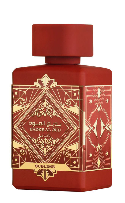Lattafa Badee Al Oud Sublime (Red) EDP 100ml — Feminino