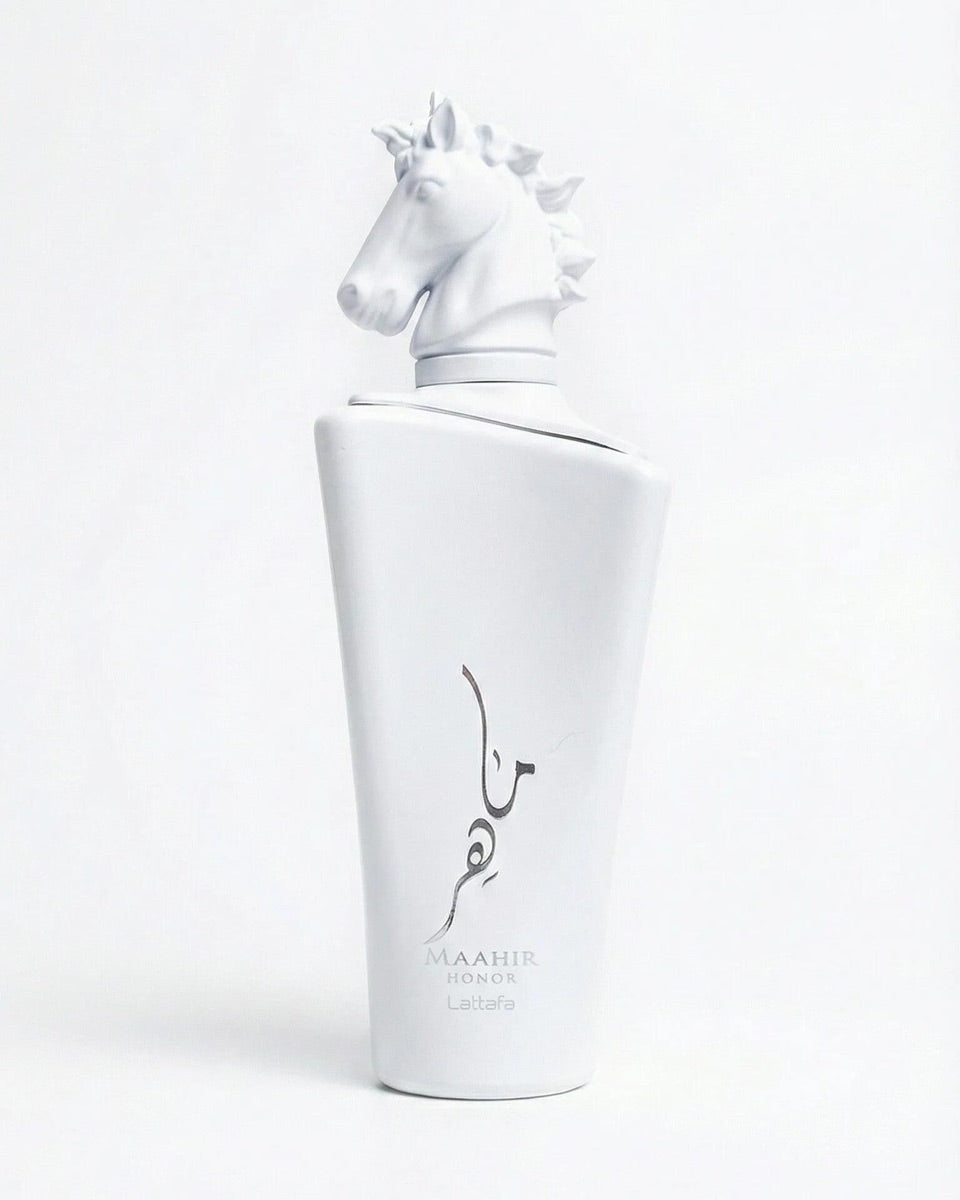 Lattafa Maahir Honor EDP 100ml (Branco) — Unissex