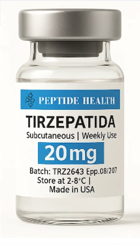 Tirzepatida 20mg - Health Peptides