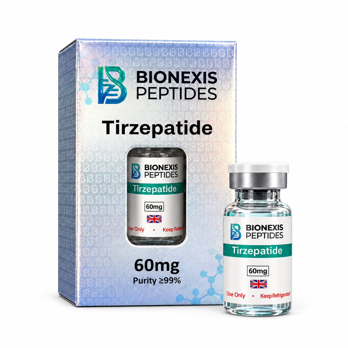 Tirzepatida 60mg (liofilizada) - Bionexis