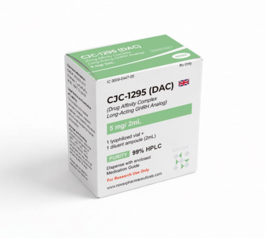 CJC-1295 with DAC (5mg/2ml) - Novax Pharmaceuticals