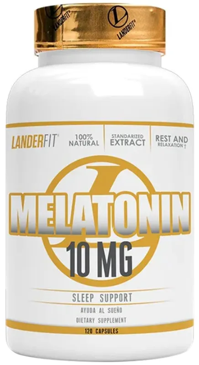 MELATONIN 10mg/cap / 120 caps - LanderFit