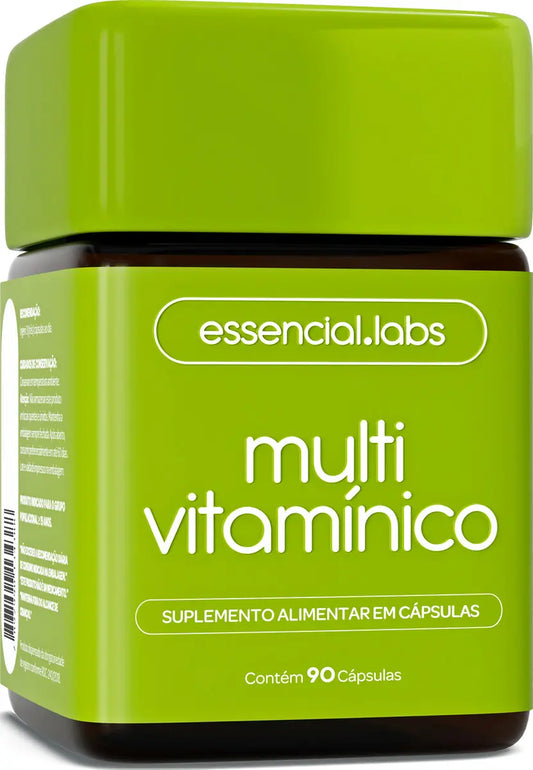 MULTIVITAMINICO de A a ZINCO (90 cápsulas) - Essencial Labs