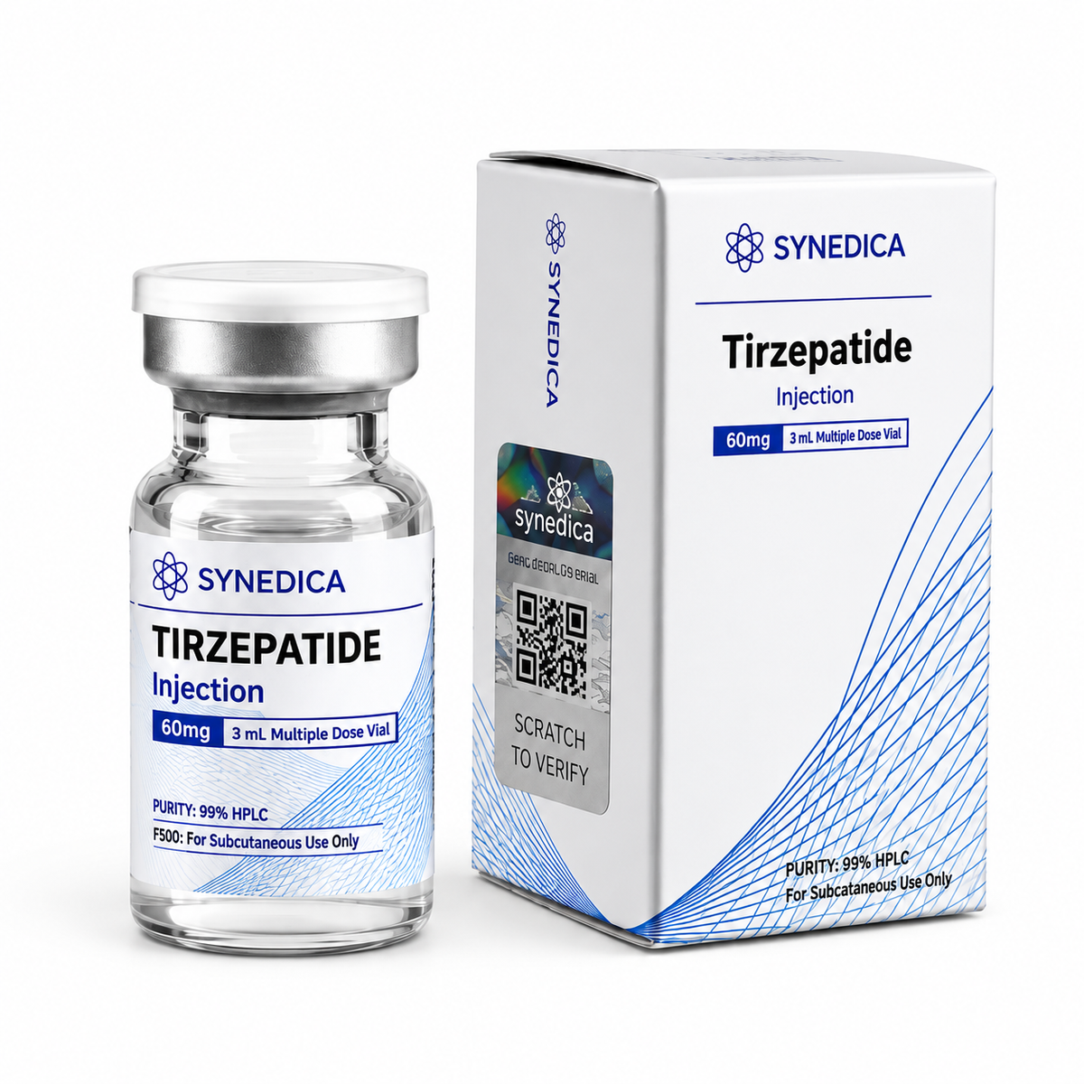 Tirzepatida 60mg (Bujão único) - Synedica