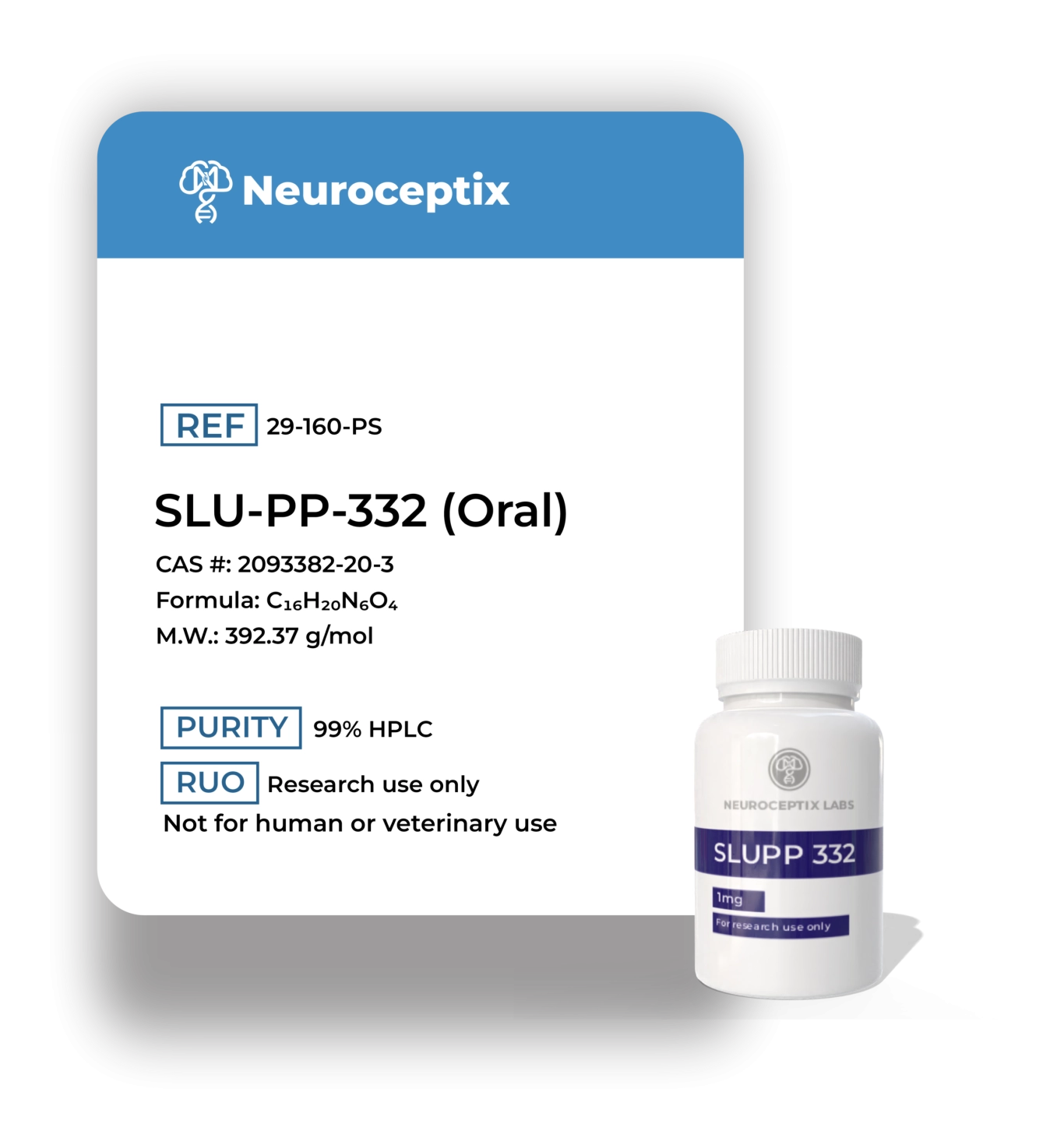 SLUPP-332 1mg - 50 comprimidos - Neurocepitcx