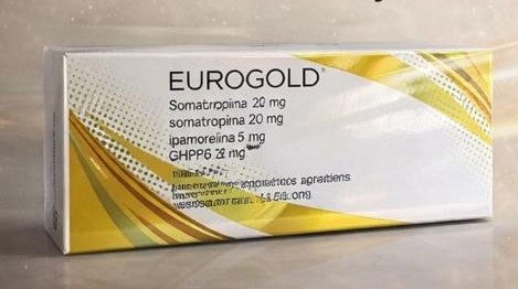 Caneta 240UI Eurogold - GH + Ipamorelin + GHRP6