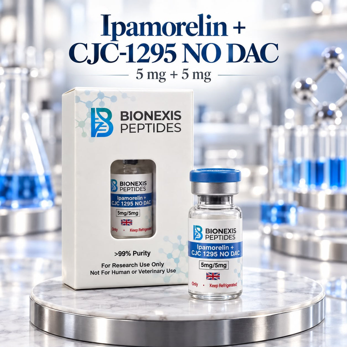 CJC + Ipamorelin 10mg - Bionexis