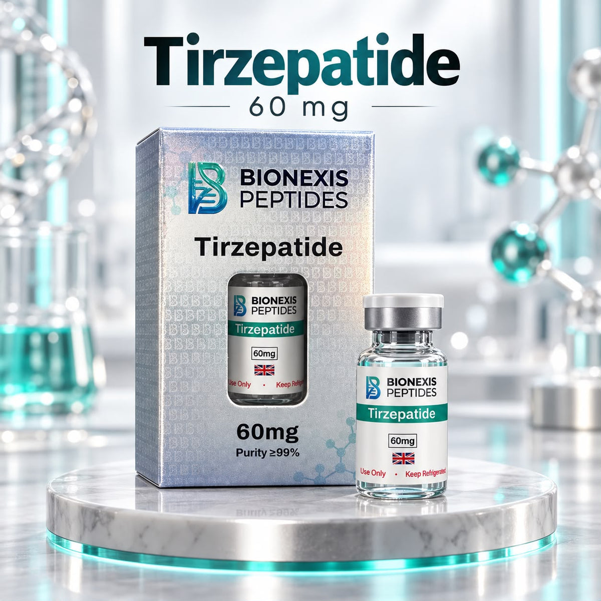 Tirzepatida 60mg (liofilizada) - Bionexis