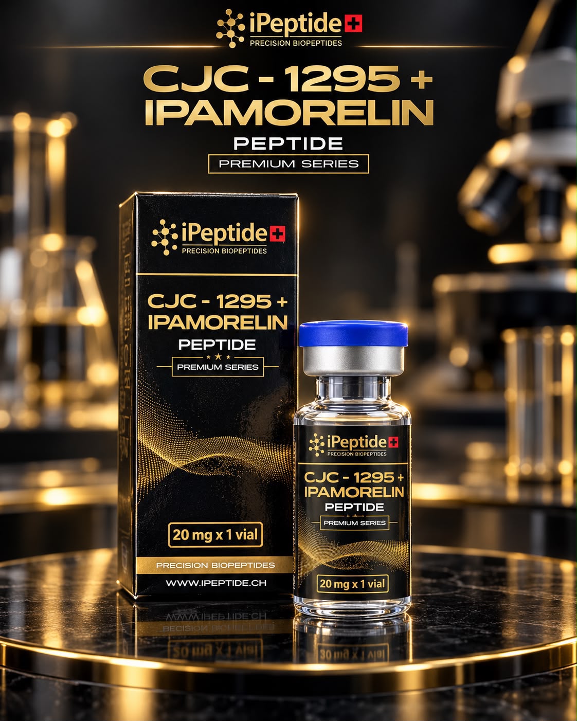 CJC-1295 + Ipamorelin 20mg - iPeptide