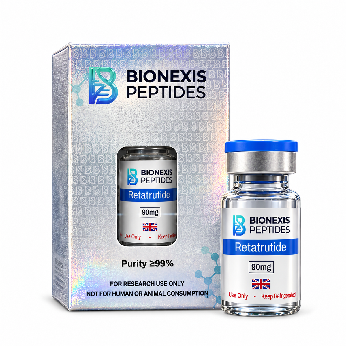 Retatrutida 90mg (liofilizada) - Bionexis