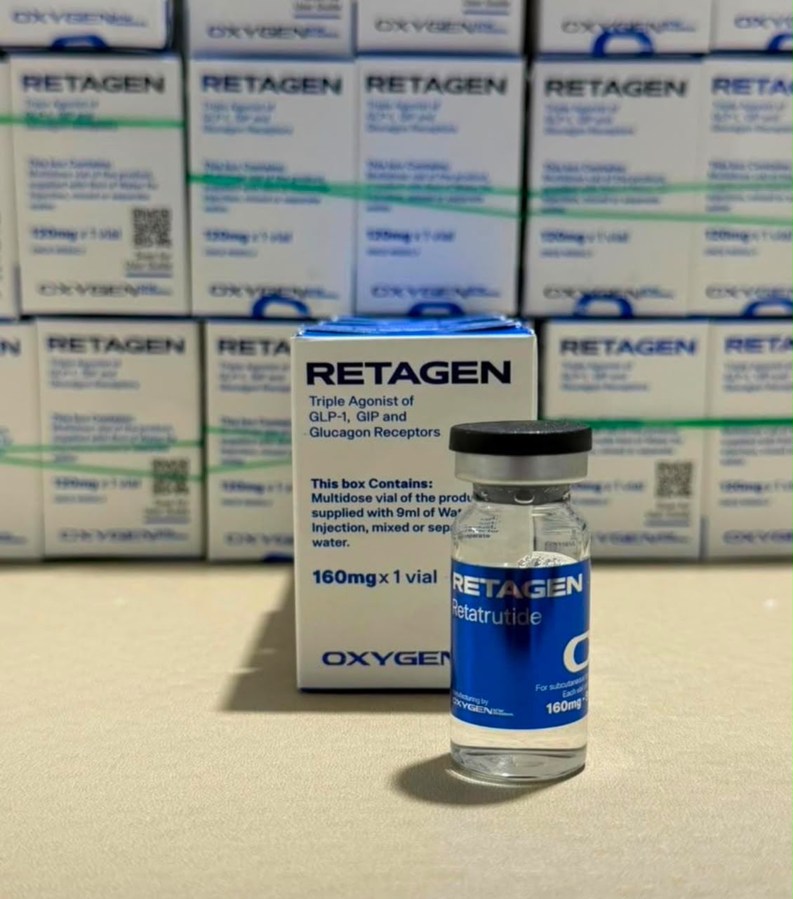 Retatrutida 160mg (diluída) - Oxygen KW