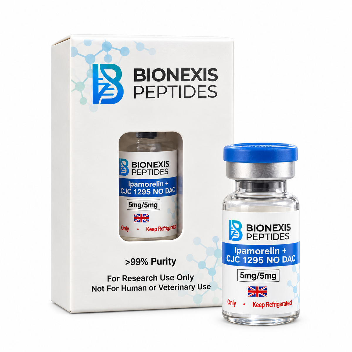 CJC + Ipamorelin 10mg - Bionexis