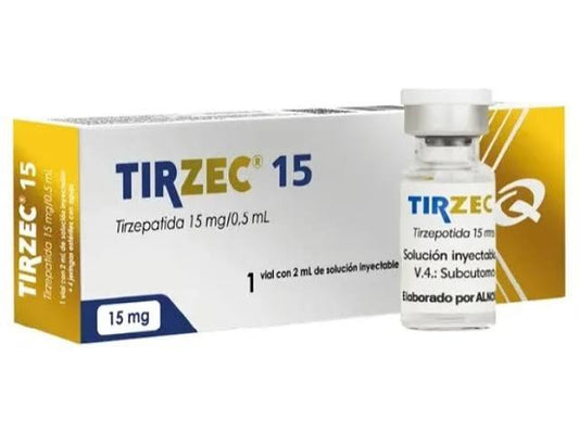Tirzec 15mg MD (Bujão único - Total 60mg)