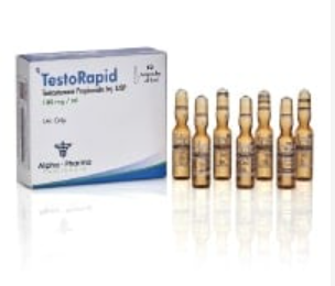 Propionato de Testosterona 100mg/10 ampolas de 1ml (TestoRapid) - Alpha Pharma
