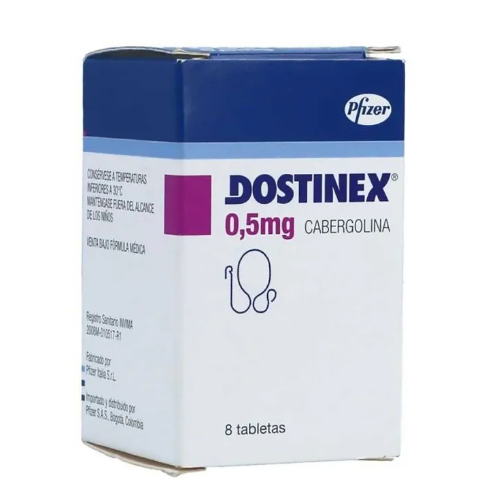 Dostinex 0,5mg Cabergolina - 8 Tabletas - Genérico