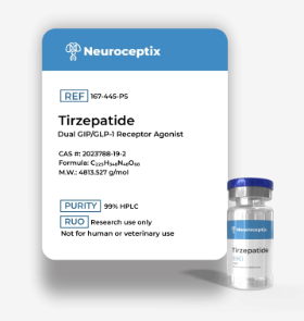 Tirzepatida Neuroceptix 30mg (Mounjaro) *Não acompanha BAC*