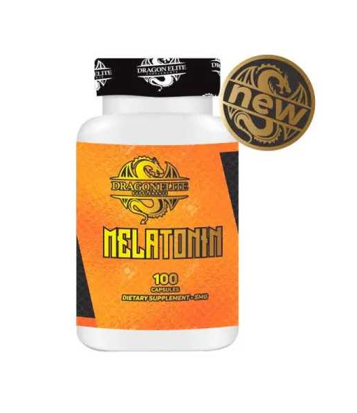 Melatonina (100cáps/5mg) - Dragon Elite