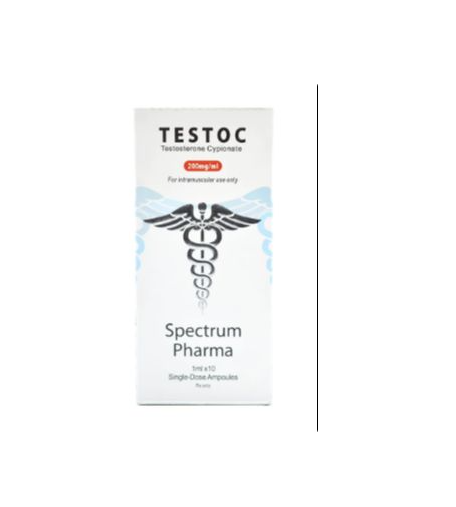 Cipionato de Testosterona (Testoc ) 200mg/ml - Spectrum Pharma