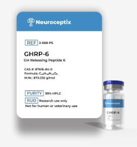 GHRP6 5mg - Neuroceptix - Não acompanha BAC