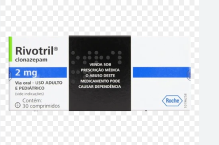 Rivotril 2 mg Clonazepam 30 Comprimidos - Genérico