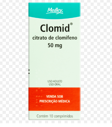 Citrato de Clomifeno 50 mg - 10 Comprimidos (Clomid) - Genérico