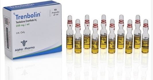 Trembolona Enantato 250mg/10 ampolas de 1ml (Trenbolin) - Alpha Pharma