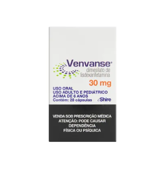 Venvanse 30 mg - 30 cápsulas - Genérico