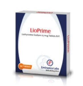 T3 Lioprime 25 mcg/50 tablets - Eminence Labs
