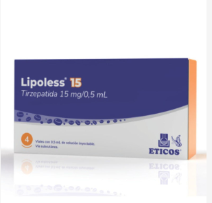 Tirzepatida Lipoless 15mg - 1 Bujão