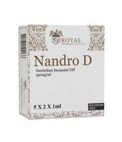 Deca Durabolin 250mg/ml / 10 ampolas de 1ml (Nandro D) - Royal Pharmaceuticals