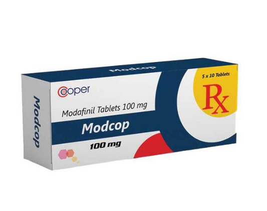 Modafinil L.A 50cmp/100mg (Modcop Rx) - Cooper Pharma