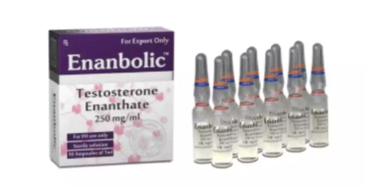 Enantato de Testosterona 250 mg/10 ampolas de 1ml (Enanbolic) - Cooper Pharma