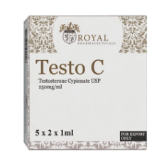 Cipionato de Testosterona 250mg/ 10 ampolas de 10ml (Testo C) - Royal Parmaceuticals - Royal Pharmaceuticals