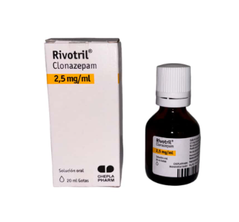 Rivotril Clonazepam 2,5 mg/ml 20 ml - Genérico