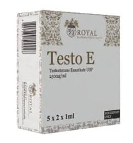 Enantato de Testosterona 250mg/10 ampolas (Testo E) - Royal Pharmaceuticals