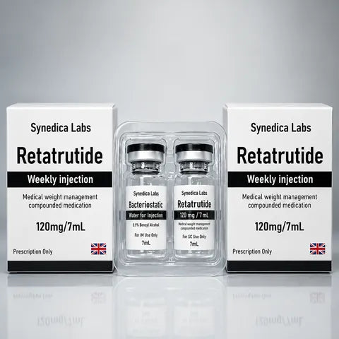 Retatrutida 120mg Liofilizada (em pó) - Synedica
